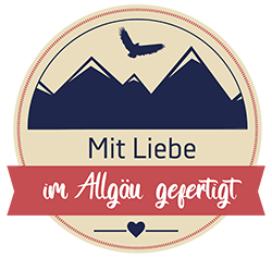 Mit Liebe zum Allgäu Siegel