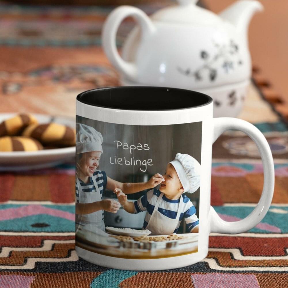Tasse innen farbig