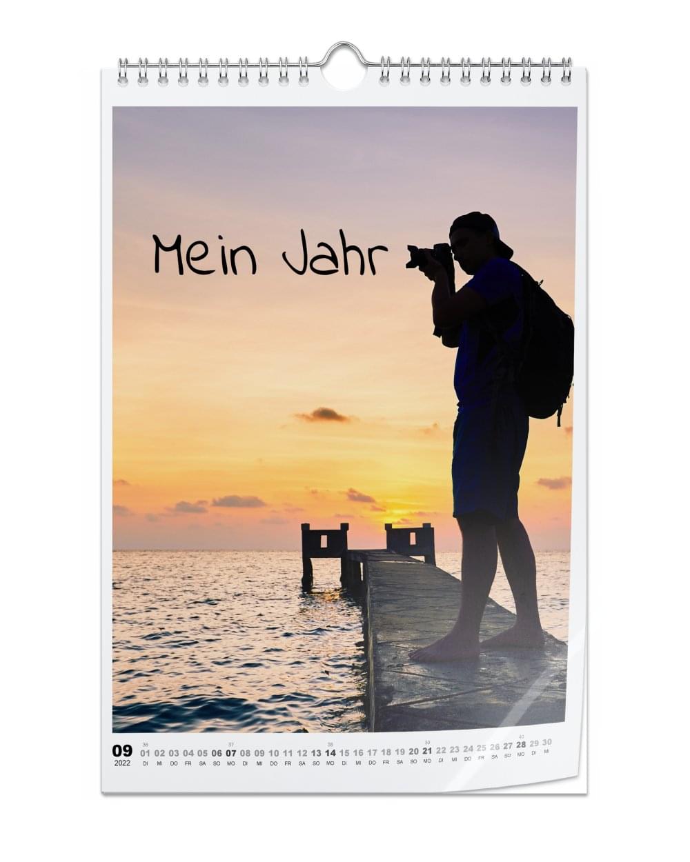 Fotokalender A4 Hoch Premium