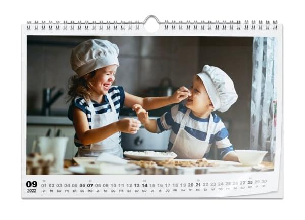 Fotokalender A4 Quer Premium