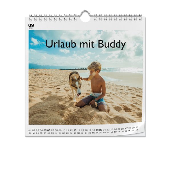 Fotokalender Quadro Raster