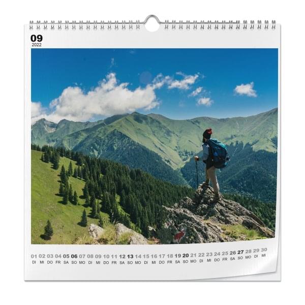 Fotokalender XL Quadro Raster
