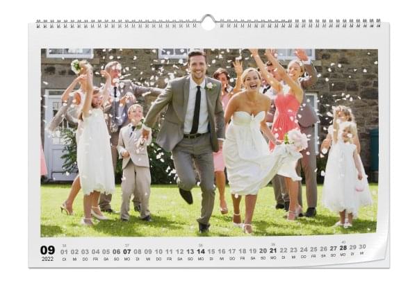 Fotokalender A3 Quer Raster