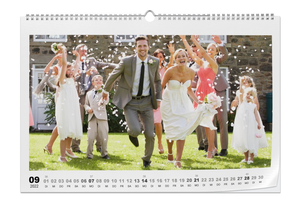 Fotokalender A3 Quer Raster