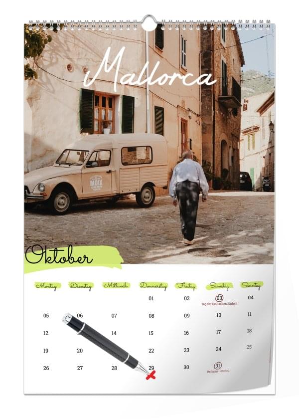 Wandterminkalender A3 Hoch Matt