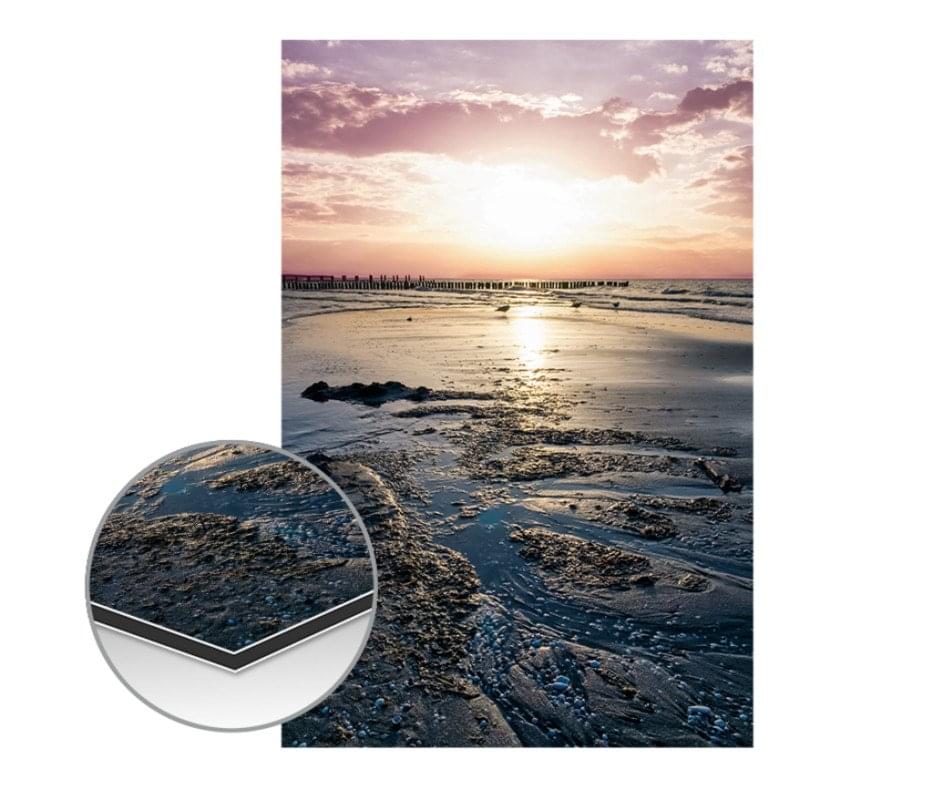 Poster auf Alu-Dibond 75 x 50 Hoch