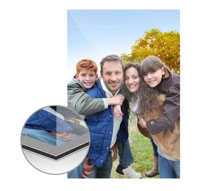 Poster auf Alu-Dibond hinter Acryl 60 x 45 Hoch